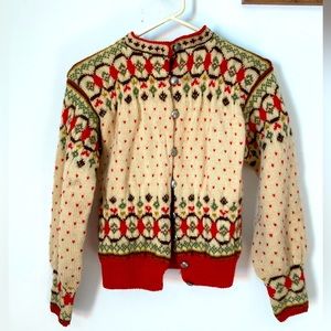 Vintage wool Norwegian Classic Sweater